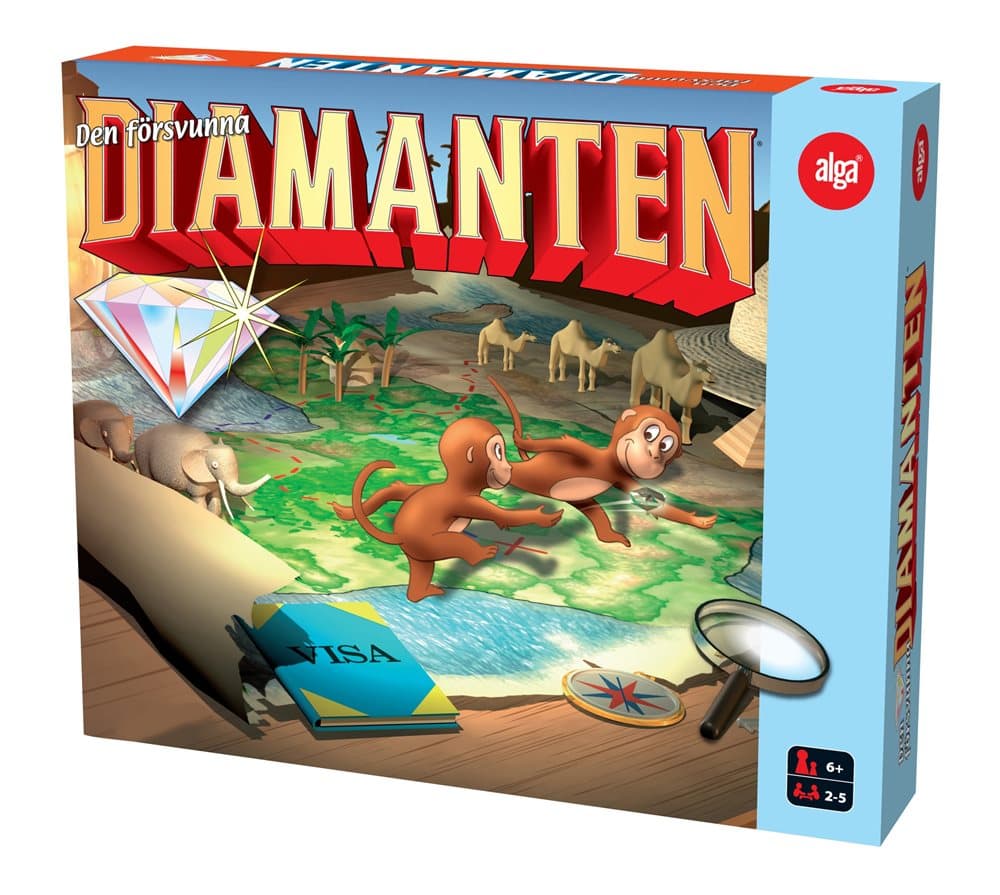 Den försvunna Diamanten, Alga