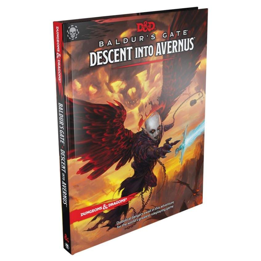 Dungeons & Dragons RPG Book - Baldur's Gate Descent into Avernus