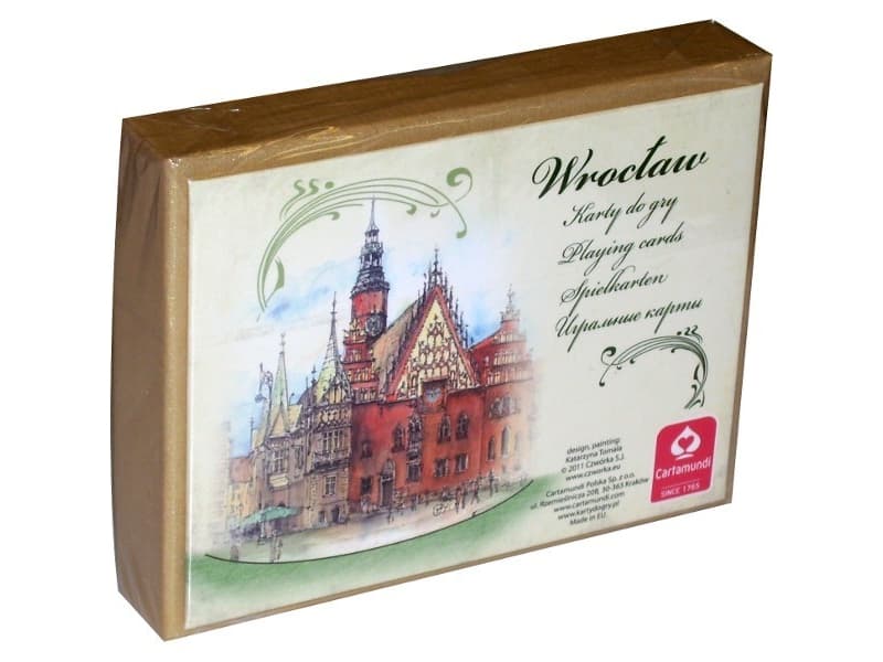 Karty Wroc³aw Akwarele 2x55 l