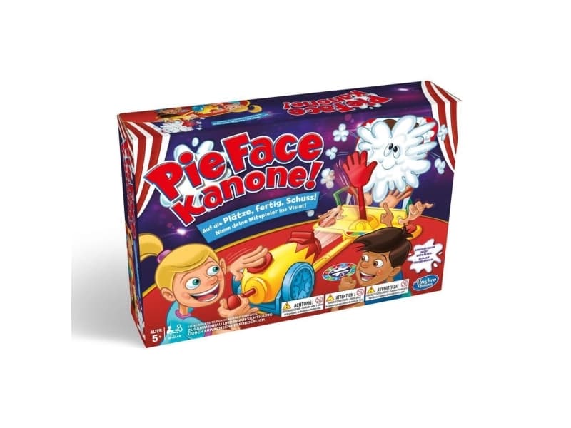 Hasbro Pie Face Kanone, Finmotoriske aktiviteter, Barn og voksne, 5 år