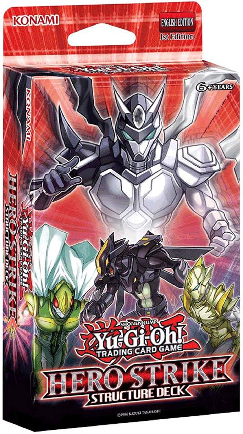 Yu-Gi-Oh! - Structure Deck - Hero Strike - Kort Spel