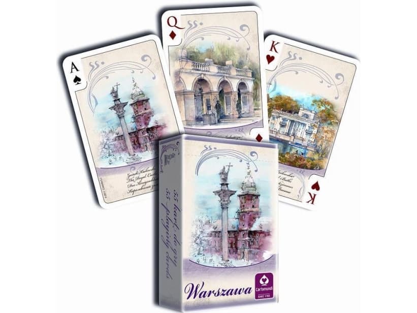 Cartamundi Watercolor Cards - Warsaw 2x55l. (1289000364)