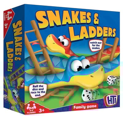 Traditional Games Snakes and Ladders