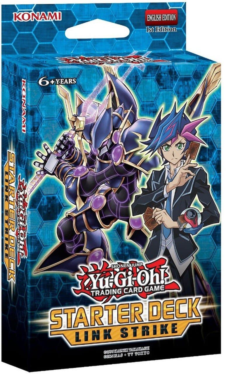 Yu-Gi-Oh! - Starter Deck - Link Strike - Kort Spel