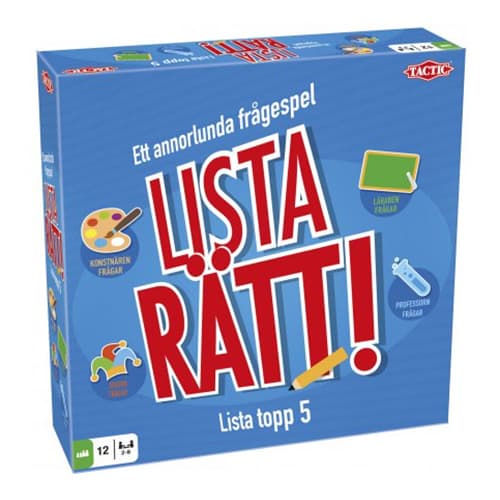 Lista Rätt Spørrespill