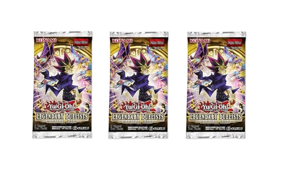 Yu-Gi-Oh! Legendary Duelists -Magical Hero -Booster Packs 3-Pack
