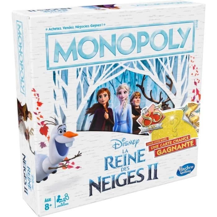 Monopol fryst - Brädspel - Brädspel - Fransk version - La Chance Vous Sourit