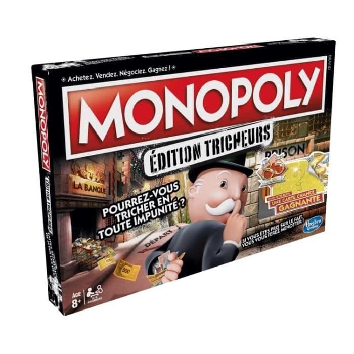 Monopoly Tricheurs - Brætspil - Brætspil - Fransk version - La Chance Vous Sourit