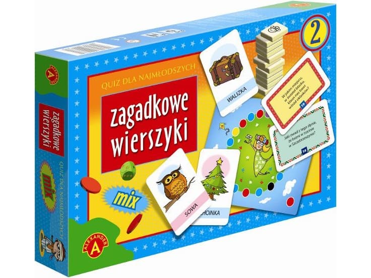 Alexander Game Quiz Puzzling Poems Mix 0594