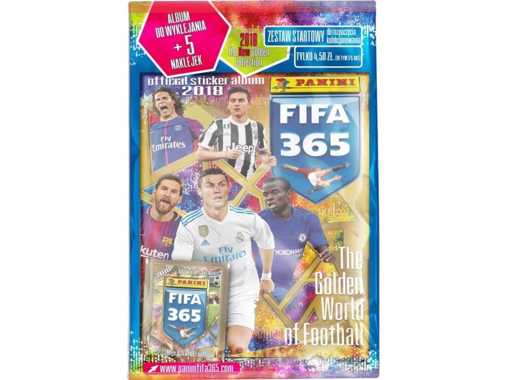Panini Panini cards. FIFA 365 Adrenalyn XL 2018 album for pasting% BPZ
