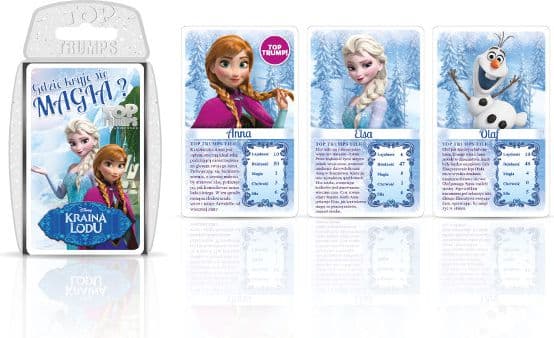 TOP TRUMPS Gra karciana Frozen