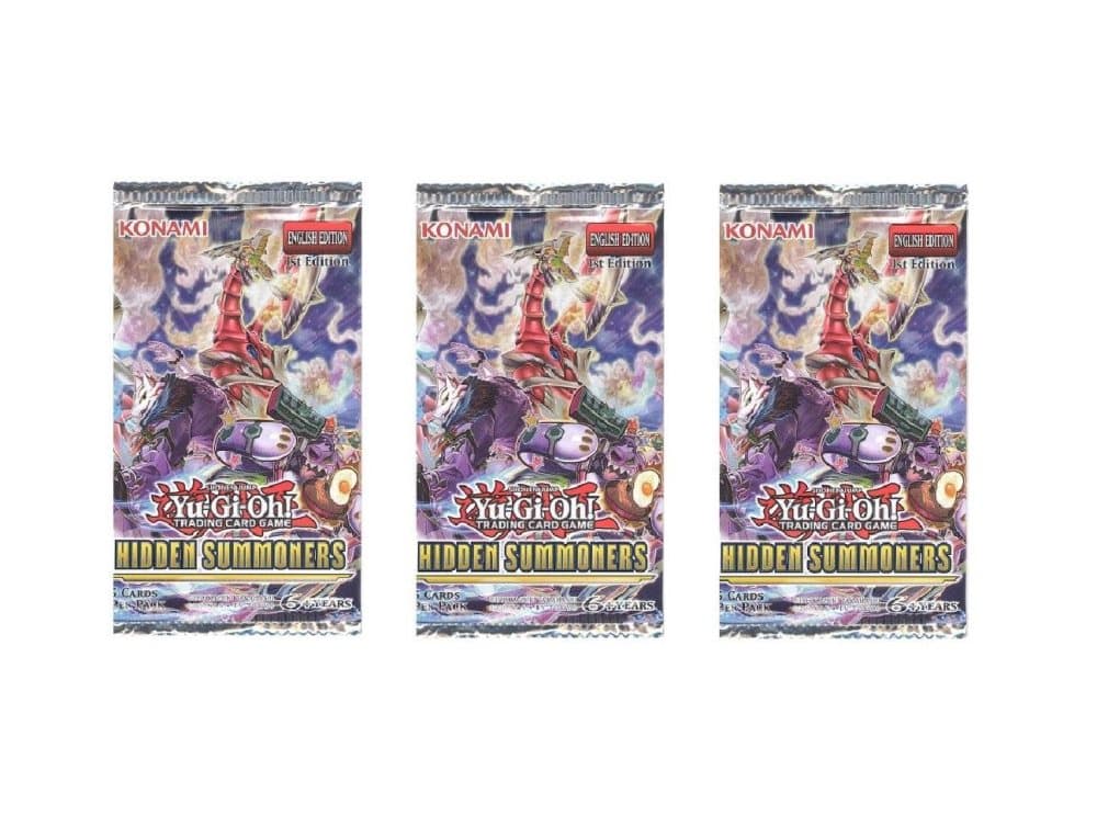 Yu-Gi-Oh! - Hidden Summoners - Booster Packs 3-Pack.