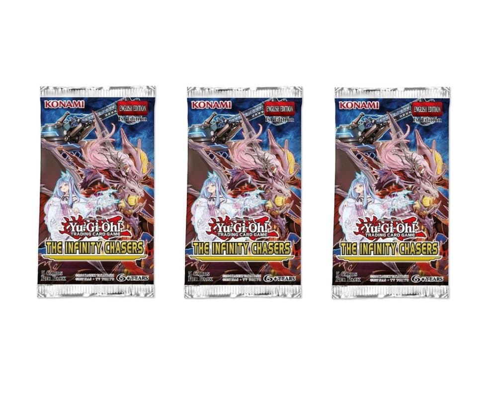 Yu-Gi-Oh! - The Infinity Chasers - Booster Packs 3-Pack.