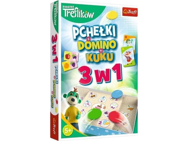 Trefl -GAME POTATO DOMINO KUKU 3IN1 TREFLICS TREFL PUD TREFL PUD