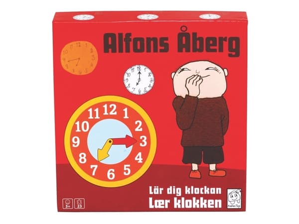 Alfons Åberg Lær klokken