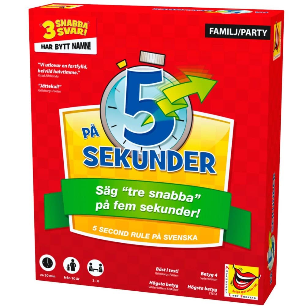 Om 5 sekunder