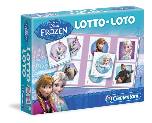 Clementoni Lotto Frozen, 4 år