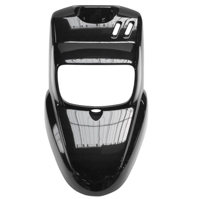 carenage / forklæde av scoot tilpasningsdygtig mbk 50 booster 2004> / yamaha 50 bws 2004> blank sort
