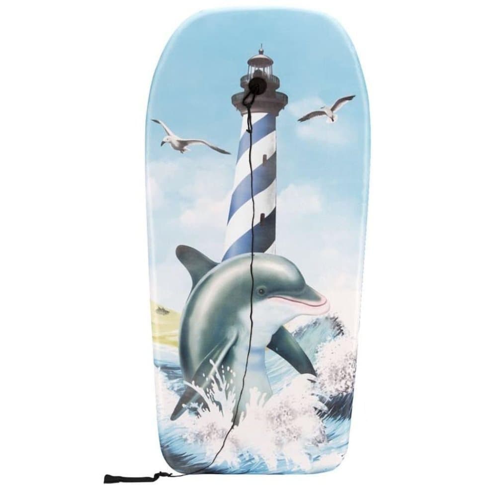 Waimea bodyboard delfinprint blå 52WU-KOR-Uni