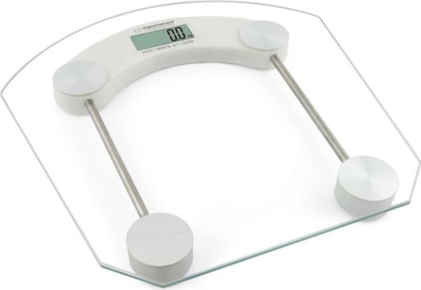 Esperanza EBS008W, Elektronisk personvekt, 180 kg, 100 g, kg,lb, Rektangel, Hvit
