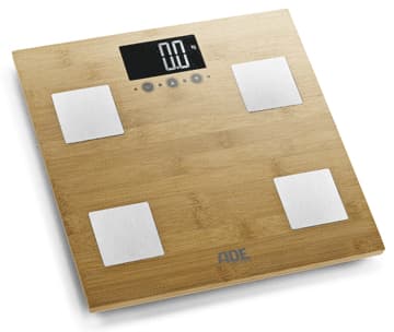 ADE Barbara, Elektronisk personvekt, 150 kg, 100 g, kg,lb,st, Tre, Tapp kran