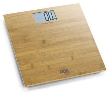 ADE Martina, Elektronisk personvekt, 150 kg, 100 g, kg,lb,st, Tre, Tapp kran