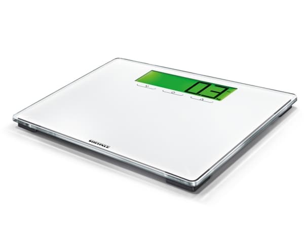 Soehnle Style Sense Multi 100, Elektronisk personvekt, 180 kg, 100 g, kg,lb,st, Rektangel, Hvit