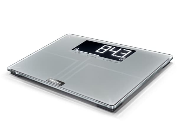 Soehnle Shape Sense Profi 300, Elektronisk personvekt, 200 kg, 100 g, kg, Rektangel, Grå, Gjennomsiktig