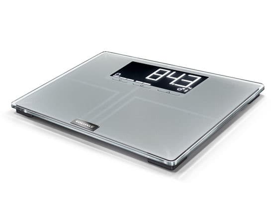 Soehnle Shape Sense Connect 200, Elektronisk personvekt, 200 kg, 100 g, kg,lb,st, Rektangel, Sølv