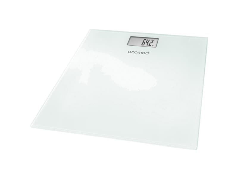 Medisana Ecomed PS-72E, Elektronisk personvåg, 150 kg, kg, lb, Rektangel, Vit, LCD