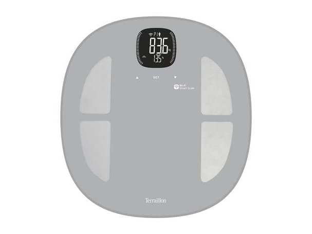 Terraillon 14710, Elektronisk personvåg, 180 kg, 100 g, kg, Rektangel, Grå