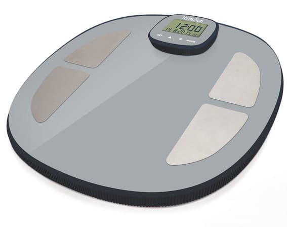 Terraillon POP EASY VIEW, Elektronisk personvekt, 160 kg, 100 g, kg, Oval, Grå