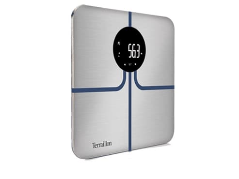 Terraillon R-Coach, Elektronisk personvåg, 150 kg, 100 g, kg, Torg, Silver