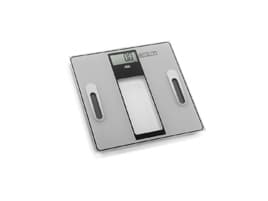 ADE Tabea, Elektronisk personvåg, 180 kg, 100 g, kg,lb,st, Rektangel, Svart, Silver