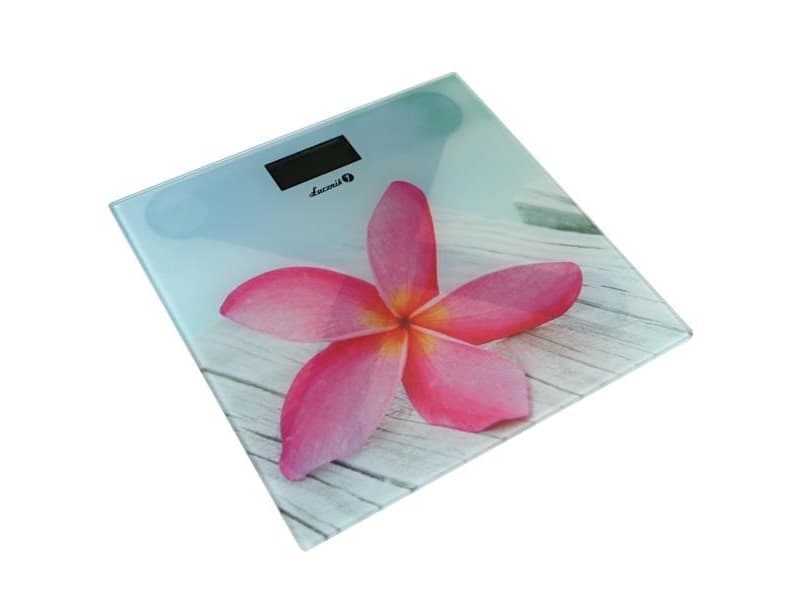 Bathroom scale Lucznik Glass personal scale Lucznik BS-973 W11 (2,5-150kg)