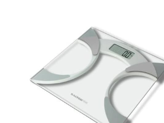 Salter 9141 WH3R , Elektronisk personvåg, 180 kg, Vit, LCD, Litium
