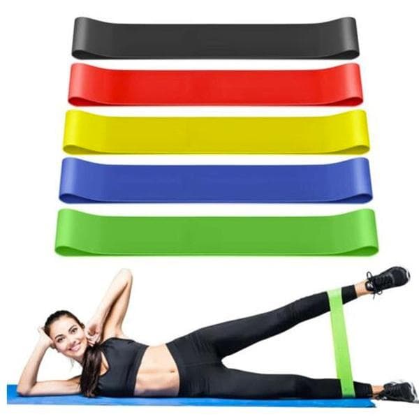 Träningsband (5-pack) - Motståndsband