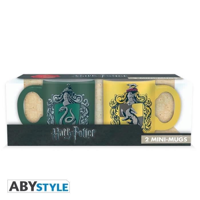 Uppsättning av 2 Harry Potter-muggar - 2 espressomuggar - 110 ml - Orm. & Pouf. - ABYstyle