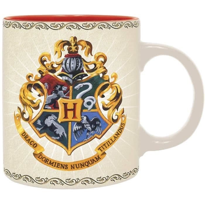 Harry Potter krus - 320 ml - Hogwarts 4 huse - kasse - ABYstyle