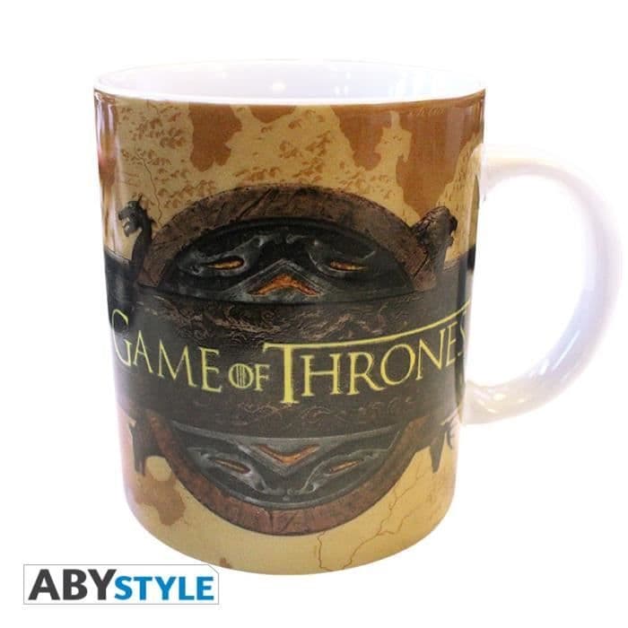 Games Of Thrones Mugg - 320 ml - Öppningslogotyp - porslin med låda - ABYstyle