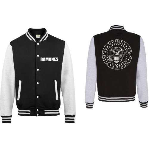 Bild av Ramones Unisex Varsity Jacket: Presidential Seal (Back Print) (Small)