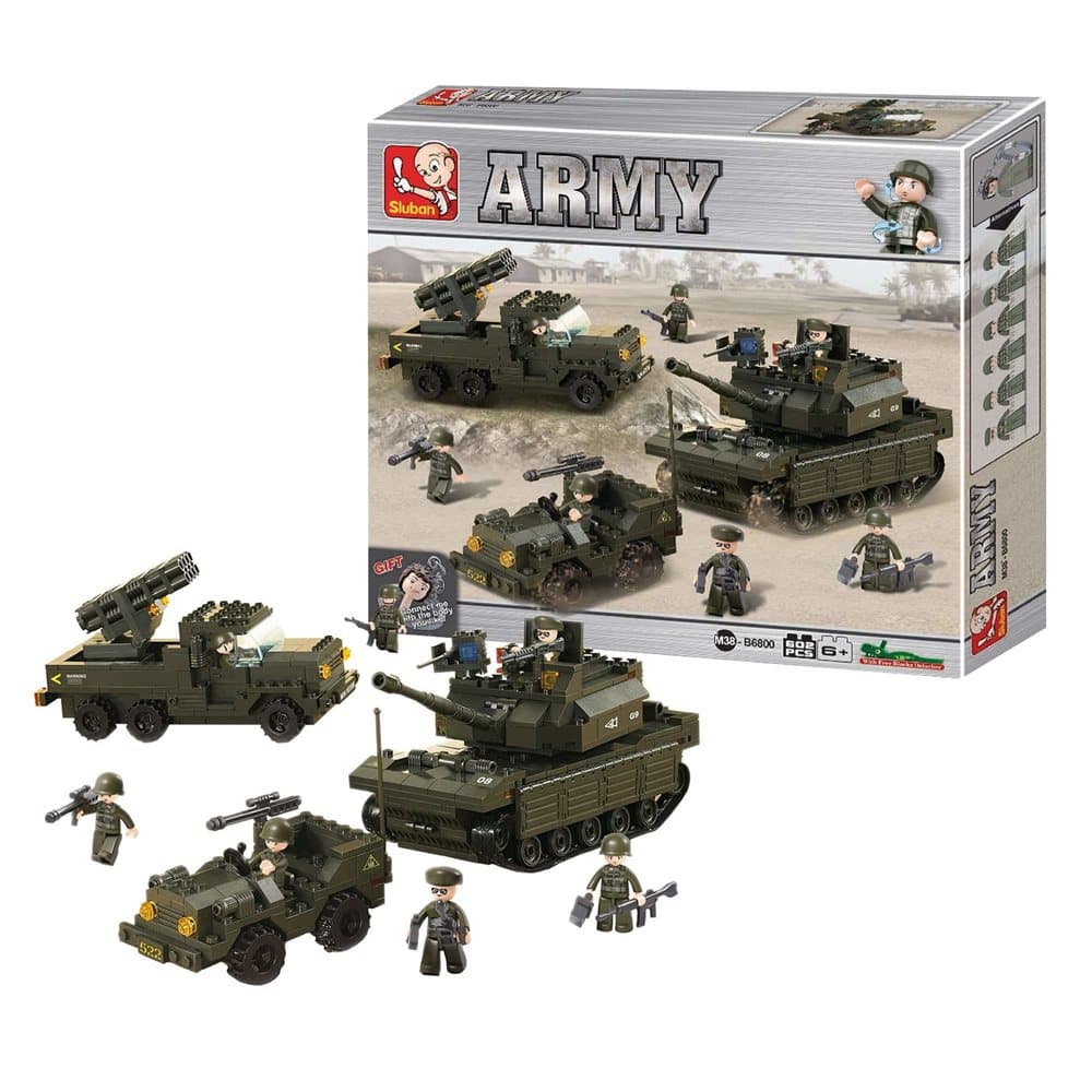 Sluban Rakennuspalikat - Army Set