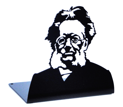 Bokstøtte Henrik Ibsen