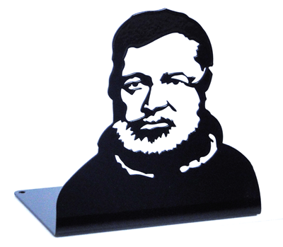 Bokstøtte Ernest Hemingway