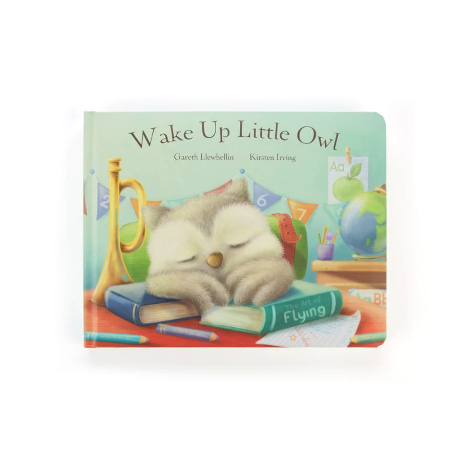 Wake Up Little Owl book, Jellycat