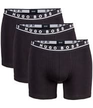 Hugo Boss 3-pack Cotton Stretch Boxer Brief Black