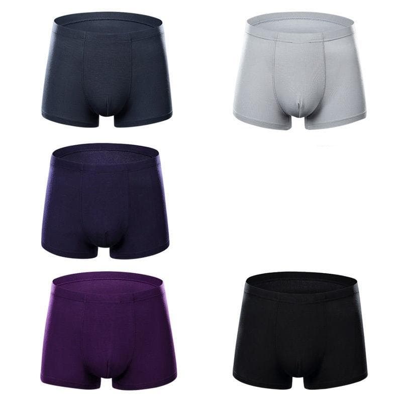 Kalsonger i bambu 5-pack - 5 olika färger - M