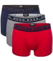 Hugo Boss 3-pack BOSS Trunk Red/Blue