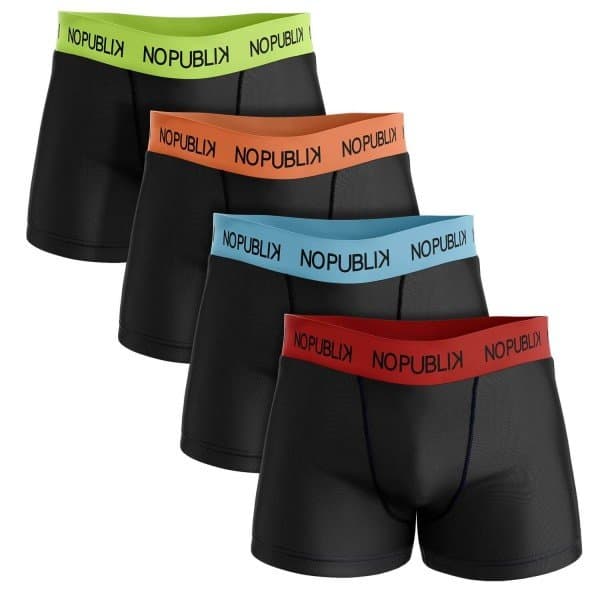 Kalsonger Boxer No Publik 3p - S-XXL 95% Kammad Bomull