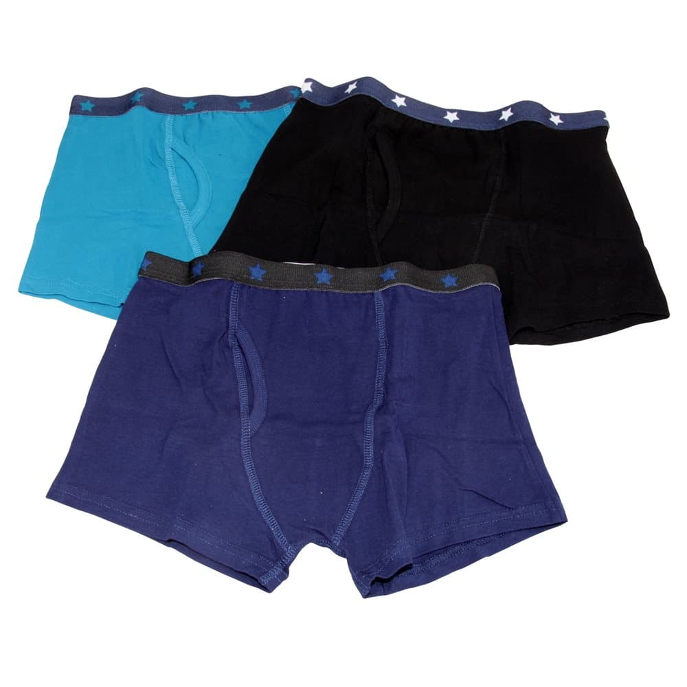 Kids By Tom Franks Boys Trunks With Keyhole (Pack Of 3)